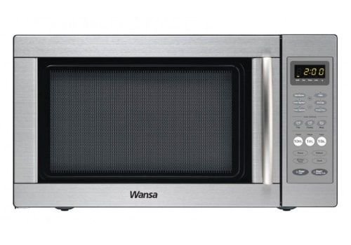 Wansa Microwave, 1000 Watt, 50 Liter Capacity, Stainless Steel