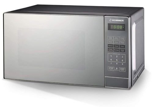 Hommer Microwave Oven, 20 Liter, 700 Watt, Silver