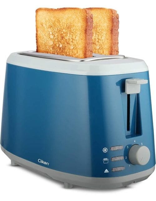 Clikon Toaster, 2 Slices, 800 Watt