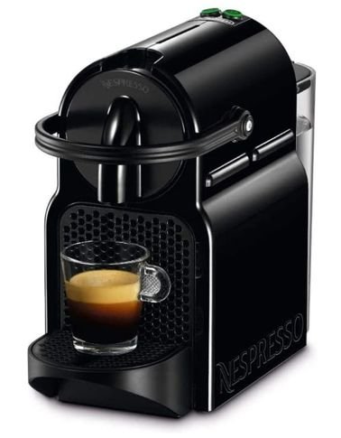 Inissia coffee maker from Nespresso, 1260 Watt, black color