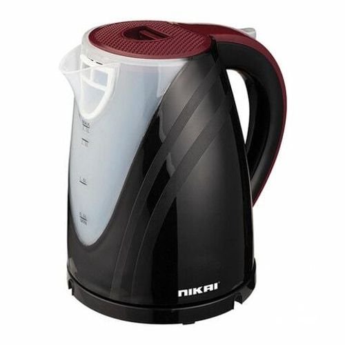 Nikai electric kettle 1.7 L 2200 W - black/red