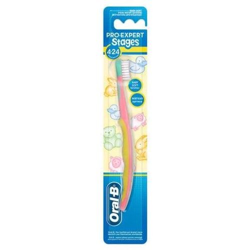 Oral-b pro-expert stages toothbrush 4-24 months