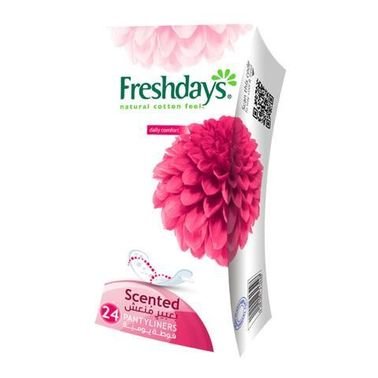 Freshdays pantyliners scented 24 pieces