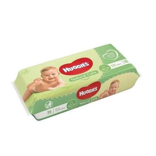 Huggies baby wipes pure with aloe 64 pieces