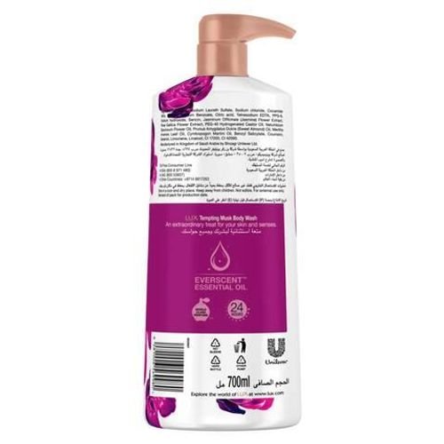 Lux body wash tempting musk 700 ml