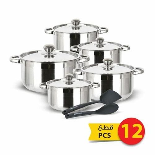 Royal ford stainless steel cooking set 12 pieces
