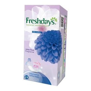 Freshdays pantylinrs long scented 24 pieces