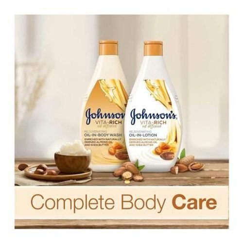 Johnson's rejuvenating vita-rich oil-in-body wash 250ml