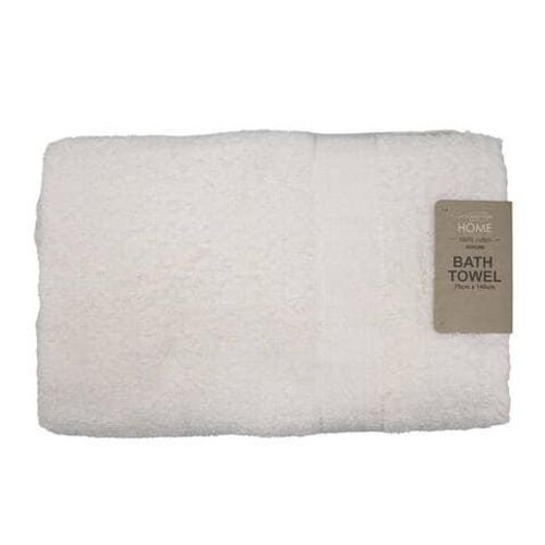 La collection bath towel 70*140 cm white