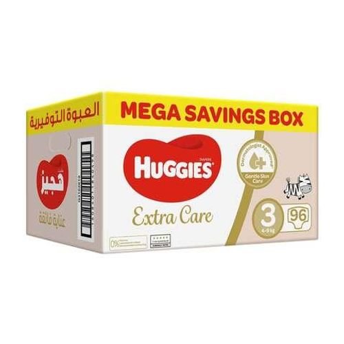 Huggies 3 exc jumbo box 4-9kg x96
