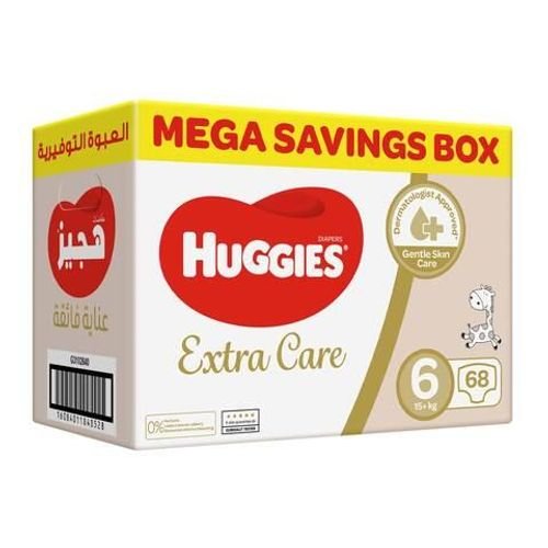 Huggies 6 excr jumbobox 15+kg x 56 pieces