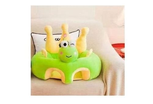 Generic Portable Baby Support Seat Sofa, Plush Chair Colorful Infant Dog Shaped Children's Plush Toy For 0-3 Years