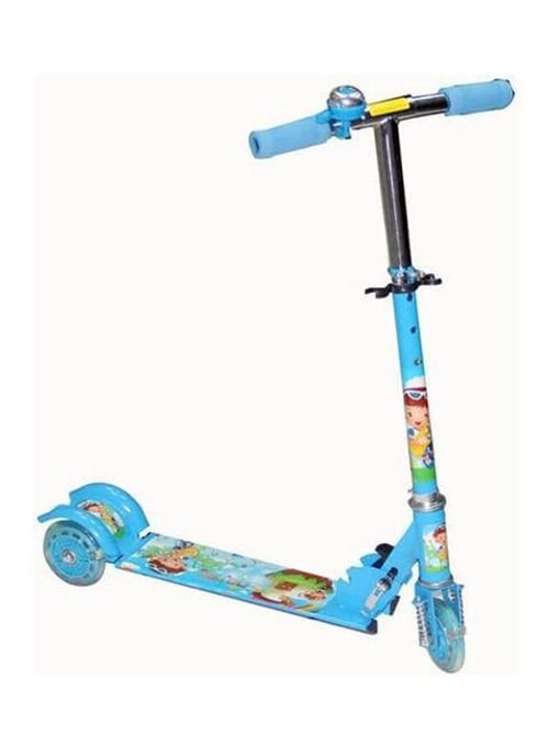 Generic 3 Wheel Kids Scooter Blue Sc-5305 55.4Cm