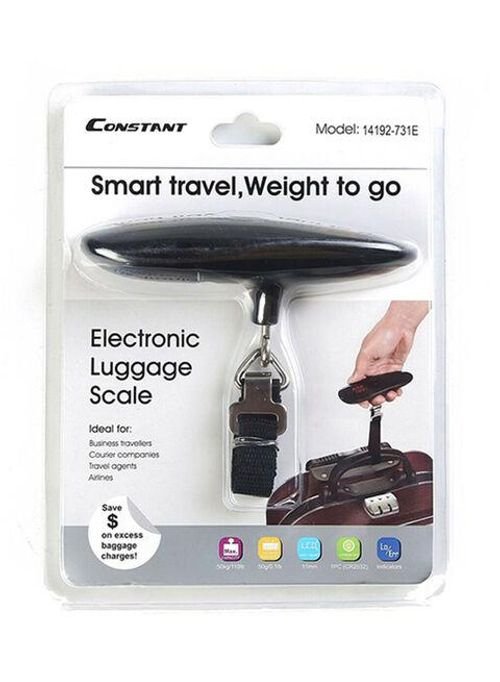 Constant Electronic Luggage Scale Black