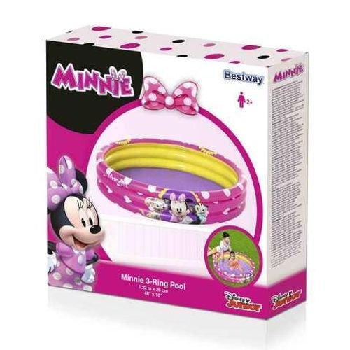 Bestway Minnie Mouse 3-Ring Pool 1.22 m x 25 cm hight