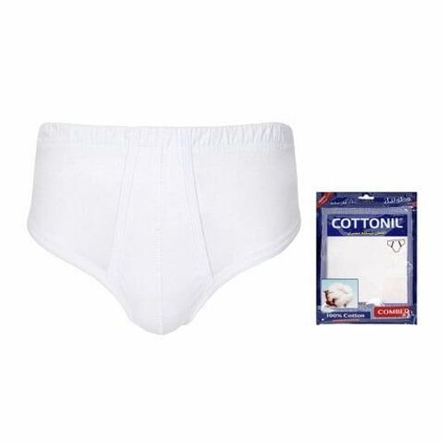 Cottonil brief white underwear combed XL