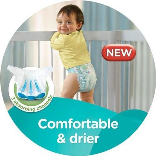 Pampers Baby-Dry Diapers Size 4+ Maxi Plus 9-16 Kg Value Pack 40 Diapers