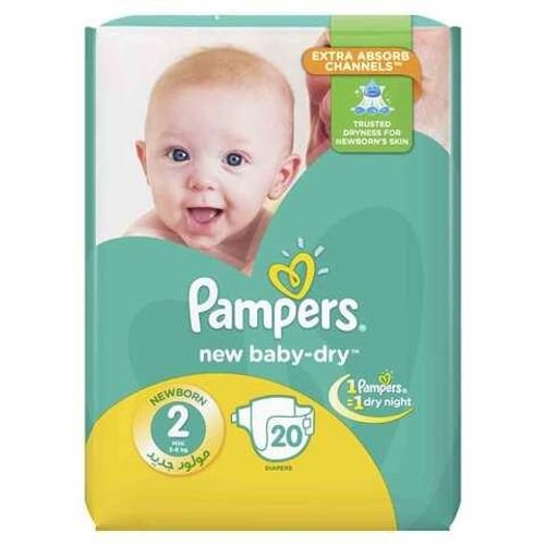 Pampers Baby Diapers Size 2 20 Diaper