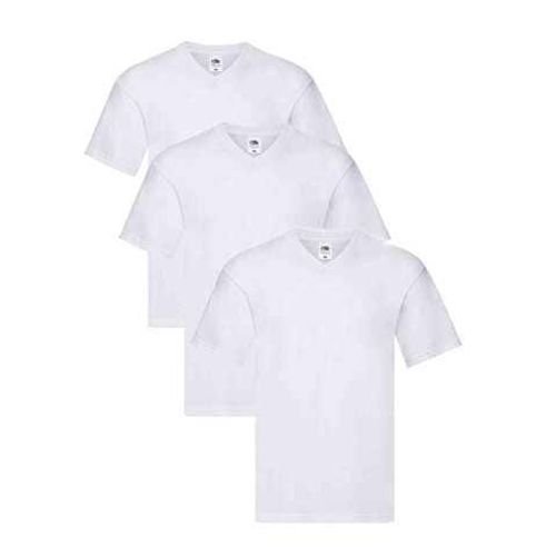 Fruit Of The Loom Men's Undershirt Size Small 3 Pieces White