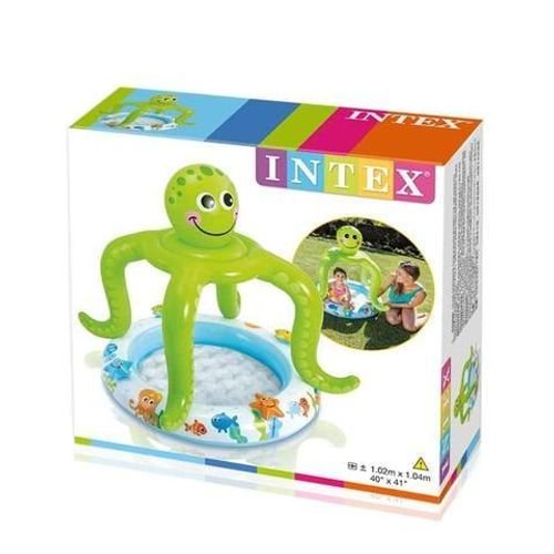 Intex Baby Pool 100 X 102 Cm Smiling Octopus Shade