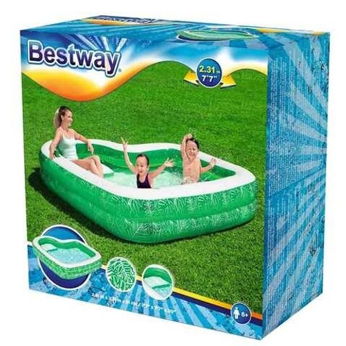 Bestway Family Pool Tropical 231 x 231 x 51 Cm