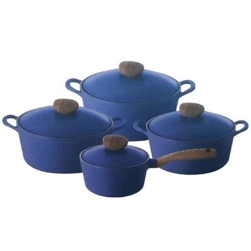 Neoflam Cooking Set 22-24-26 Cm Blue
