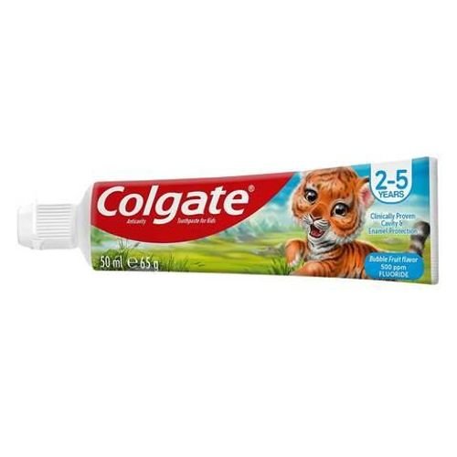 Colgate Bubble Fruit Kids Toothpaste 2 to 5 Years 50ml