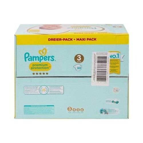 Pampers Premium Protection Size 3, 99pcs