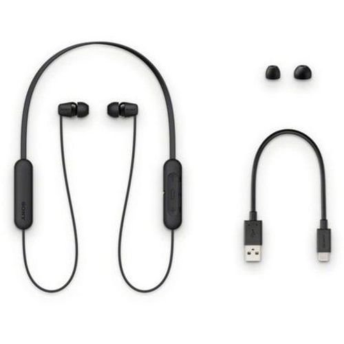 Sony Bluetooth Headphones WI-C200 Black