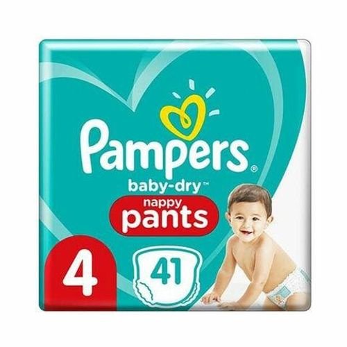 Pampers Baby Diaper Dry Nappy Pants S4, 5-19kgx41's