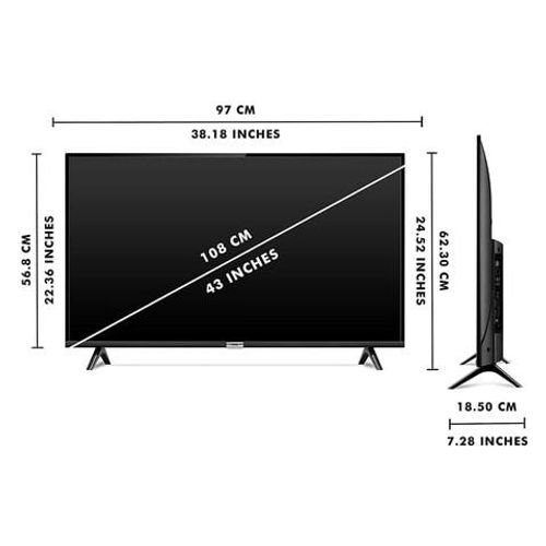 تي سي ال تلفاز عالي الدقة أندرويد سمارت 43" 43S65A