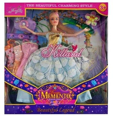 Hong Da Kelland Forever Memento Beautiful Legend Fashion Doll With Accessories Set Multicolour 11.5inch