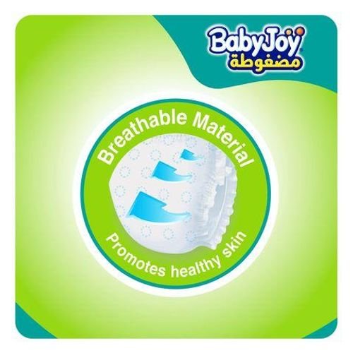 Babyjoy Compressed Diamond Pad Diaper Size 4 Large 10-18kg Giant Pack 74 count
