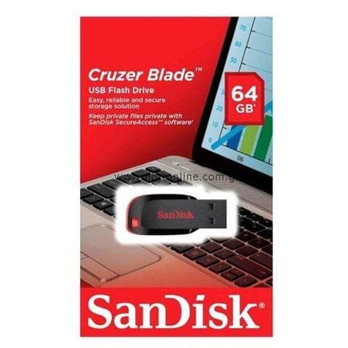 SANDISK USB F/D 64GB SDCZ50 CRUZER