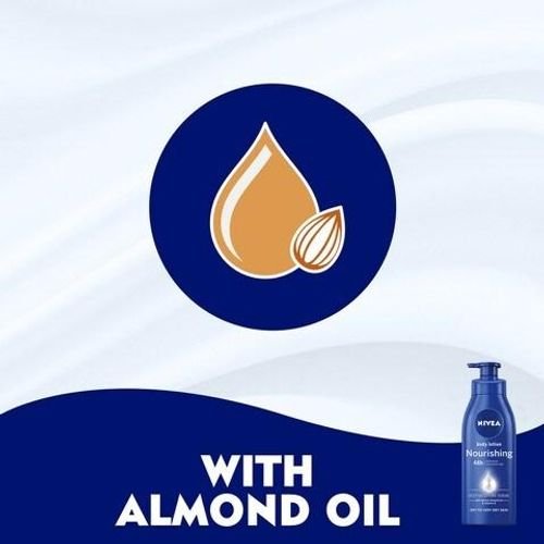 NIVEA Body Lotion Extra Dry Skin  Nourishing Almond Oil & Vitamin E  400ml  Pack of 2