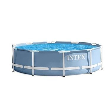 Intex Prism Frame Pool With Pump 26702 Grey 305x76cm