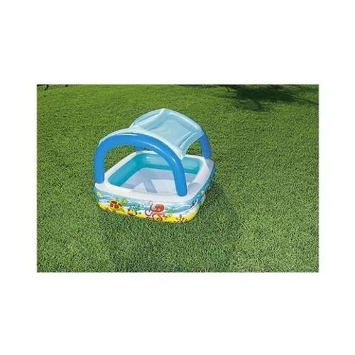 Bestway Play Pool With Canopy 52192 Multicolour 140x140x114cm
