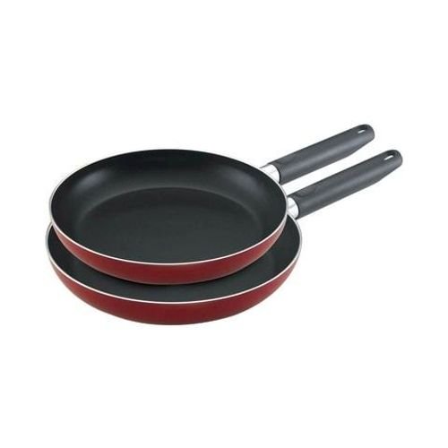 Prestige Frying Pan Red 24cm+28cm