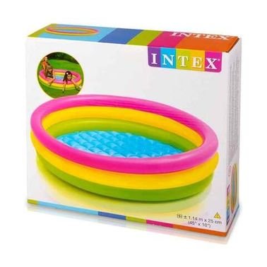 انتيكس حوض سباحة ولعب في الهواء الطلق للاطفال بالوان زاهية