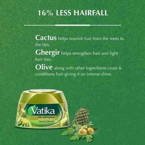 Vatika Naturals Hairfall Control Hair Cream 140mlx2