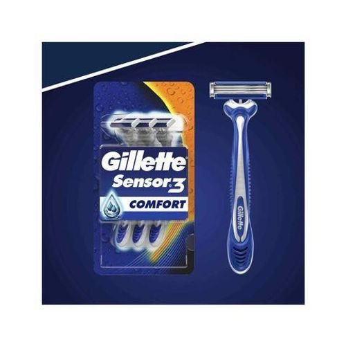 Gillette Blue3 Comfort Disposable Men's Razors 6+2 Count