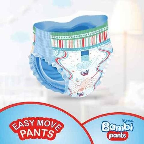 Baby Diapers Bambi Pants Large Jumbo Box 100 1P