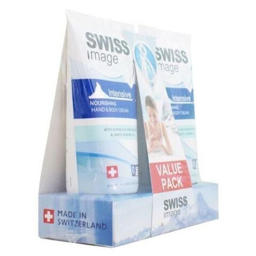 Swiss Image Intensive Nourishing Hand And Body Cream White 75ml Pack of 2