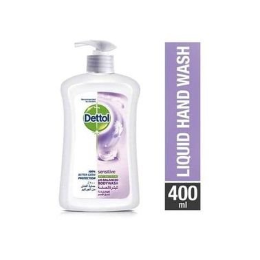 Dettol Liquid PH-balanced Sensitive Hand Wash 400ml Pack of 2