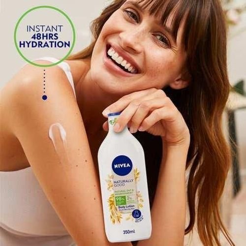 NIVEA Naturally Good Body Lotion With Natural Oat And Nourishment 350ml