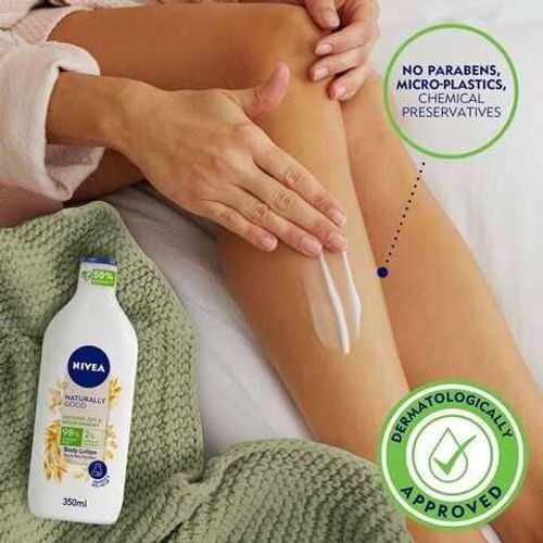 NIVEA Naturally Good Body Lotion With Natural Oat And Nourishment 350ml
