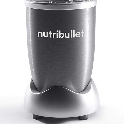 Nutribullet NBR-1212M 600 Watts, 9 Piece Accessories, Multi-Function High Speed Blender, Mixer System with Nutrient Extractor, Smoothie Maker, Gray