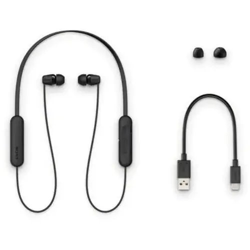 Sony Bluetooth In-Ear Earphones With Mic Black