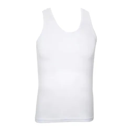 Cottonil white undershirt vest combed XL