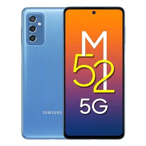 Samsung Galaxy M52 Dual SIM 8GB RAM 128GB 5G Light Blue